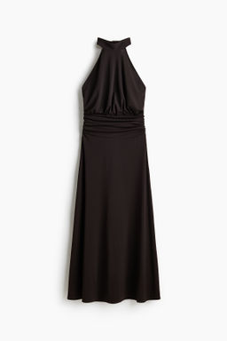 Maxivestido con escote halter
