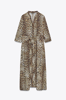 ZW COLLECTION ANIMAL PRINT DRESS - Zara фото 2