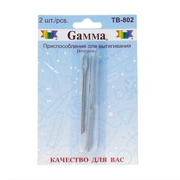 Gamma Приспособление TB-802 для вытягивания резинки, тесьмы 2 шт