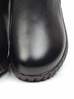 01-5507 BLACK Ботинки демисезонные (натуральная кожа, байка) - No name фото 15