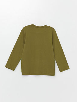 Bisiklet Yaka ?izgili Erkek ?ocuk Ti??rt