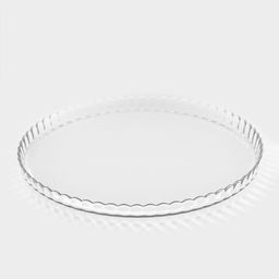 Блюдо Paşabahçe Patisserie, d=24 см, стекло, прозрачное