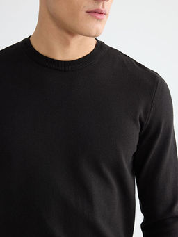 Bisiklet Yaka Erkek Triko Kazak