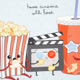 Полотенце Этель Home cinema 40х73 см, 100% хлопок, саржа 190 гр/м2  фото 3