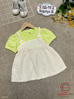 Платье для девочки с бантом