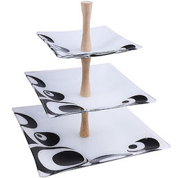 161129 Ваза для фруктов ЭСТЕЛЬ 3-х ярус (х4) - Mayer&boch фото 2