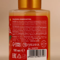 Подарочный набор новогодний женский Уют и тепло: гель для душа и пена для ванны, 2?100 мл, URAL LAB