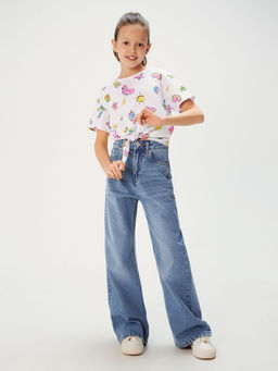 ACOOLA / Футболка детская для девочек Krab набивка фото 4