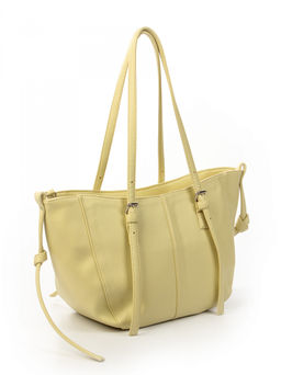 LACCOMA сумка Анна-бледно желтый эко кожа хлопок