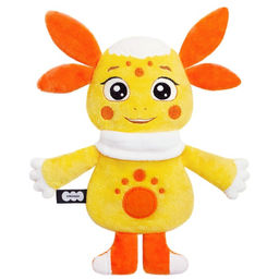 Развивающая игрушка-грелка «Луна», с вишневыми косточками, 26 см