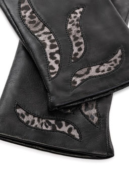 Перчатки женские 100% ш IS944 black - Eleganzza фото 3