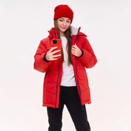 RODOS Куртка для девочки мембрана зима М-316 Розовый  фото 73