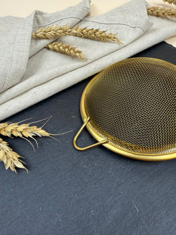 Цена за 2 шт. Сито золото 12см OLS-432-3