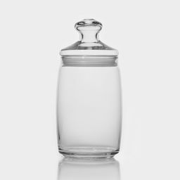 Цена за 6 шт. Банка для хранения сыпучих продуктов Paşabahçe Cesni, 1,1 л, стекло, прозрачная