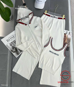 Костюм женский тройка с капюшоном - Bruno фото 8