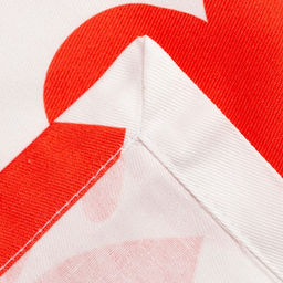 Дорожка на стол Этель Red hearts 40х149см, 100% хлопок, саржа 190 г/м2  фото 2