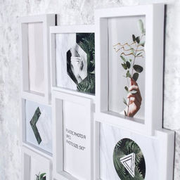 Фоторамка коллаж 51х53 / 342-9 /уп 18/9 фото - Галеонтрейд фото 2