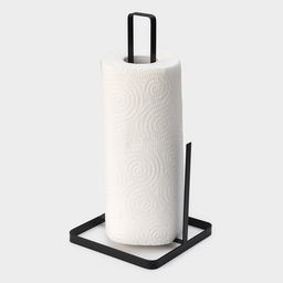 Держатель для бумажных полотенец Доляна «Лофт», 14×14×29 см, чёрный