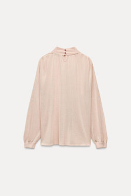 FINE KNIT MOCK TURTLENECK SWEATER - Zara фото 6