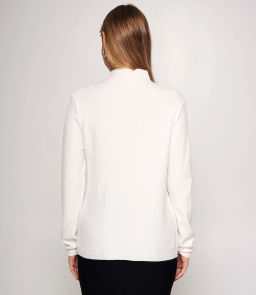 Водолазка #КТ33339, молочный - Dommod фото 3