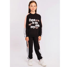 Костюм спортивный футер 2х нитка петля 8041300103 8041300103 купить оптом по цене 887 ?| Фабрика детской одежды Юлла - Youlala фото 17