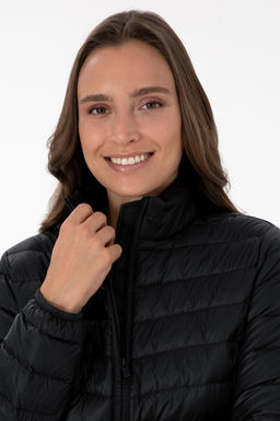 Kad_n Siyah Mont Sepette S_rpriz _ndirim