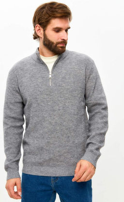 Джемпер F321-15304 grey melange - Fine joyce фото 2