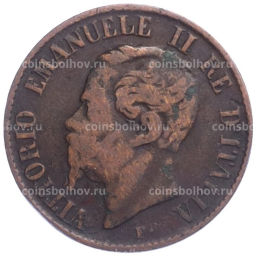 1 чентезимо 1867 года М Италия