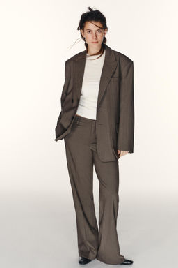 PINSTRIPE TROUSERS - Zara фото 8