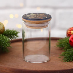 Банка для хранения новогодняя «Чудесное время», 100 мл