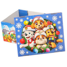 Коробка складная, с крышкой, 31 х 25,5 х 16 см Счастливый Новый год, Щенячий патруль - Paw Patrol фото 7
