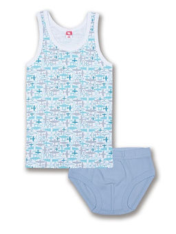 CAK 3331 Комплект для мальчика, голубой