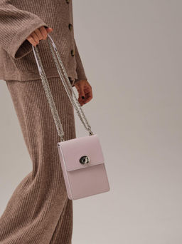 Мини-сумка кросс-боди Azaro 30194 розовый дым