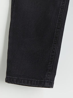 Beli Lastikli Erkek ?ocuk Jean Pantolon