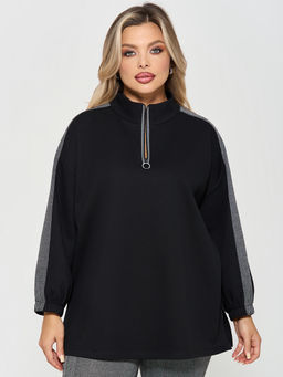 Джемпер 0431-1с черный