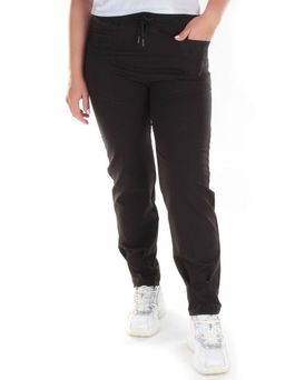 QB-83 BLACK Брюки спортивные женские (95% хлопок, 5% стрейч) P&S - Фабричный китай фото 7