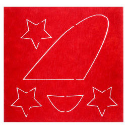 Набор для творчества. Открытки из фетра «Самолет»