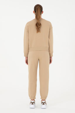 Женские спортивные штаны песочного цвета - U.s. polo assn фото 4