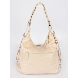 Сумка женская искусственная кожа Guecca-8615 (рюкзак-change), 2отд, бежевый SALE 243867 - Adelia фото 2