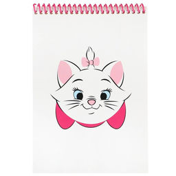 Блокнот А5, на гребне, 40 листов, Коты аристократы - Disney фото 5