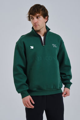 Свитшот Зеленый ICONIC Sweatshirt - Anta фото 6