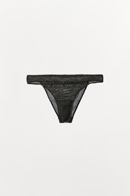 METALLIC THREAD NET BRIEFS - Zara фото 5