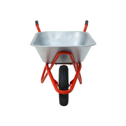 Тачка строительная, 1 пневмоколесо, груз/п 200 кг, объем 110 л, оцинкованный кузов 0,8 мм, Greengo  фото 11