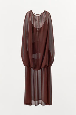 FLOWING MAXI DRESS - Zara фото 7