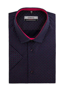 Сорочка мужская короткий рукав GREG 263/209/2188/ZS/C/1  фото 2