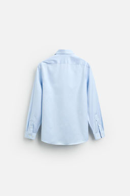TEXTURED TWILL SHIRT - Zara фото 8