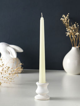 Набор: свечи ароматические конические 2.2×24 см, 4 шт., 50 г, 8 ч, лилия