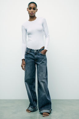 COTTON MODAL BODYSUIT - Zara фото 19