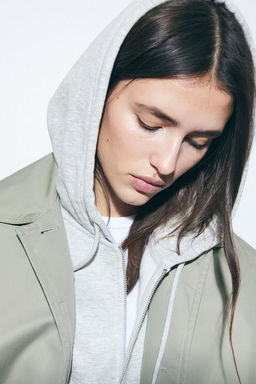 Chaqueta sudadera con capucha y cremallera - H&m фото 3