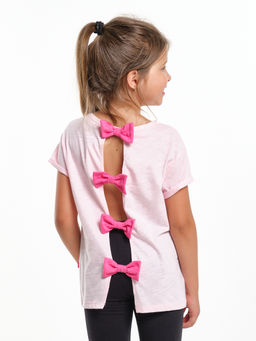 Футболка для девочки UD 7912 роз/малиновый - Mini maxi фото 3